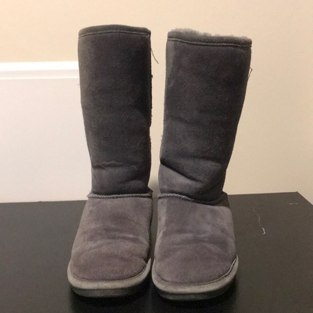 Gray Bearpaw Boots
